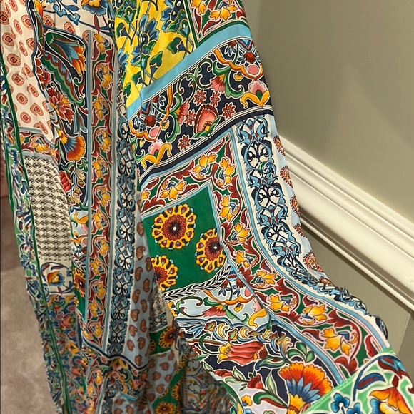 Johnny Was Diskana Dena Multicolor Patchwork Slip dress, NWOT - Picture 5 of 15